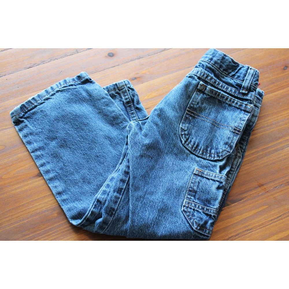 VF Jeanswear Youth Regular 6. Mild Distress-Medium/Dark Fade adjustable waist.